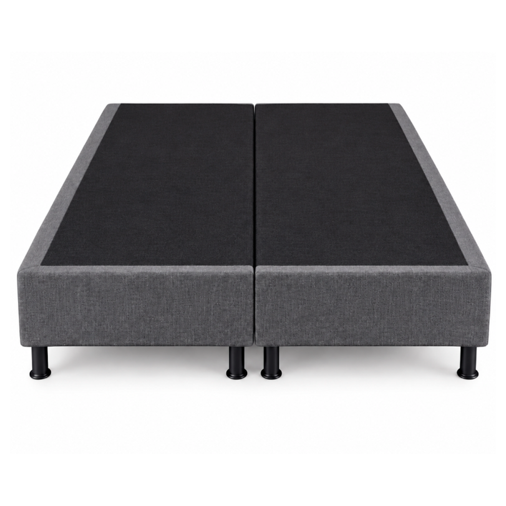  Base Softflex A+B Queen 158X198X35cm Grafite com Tampo Preto