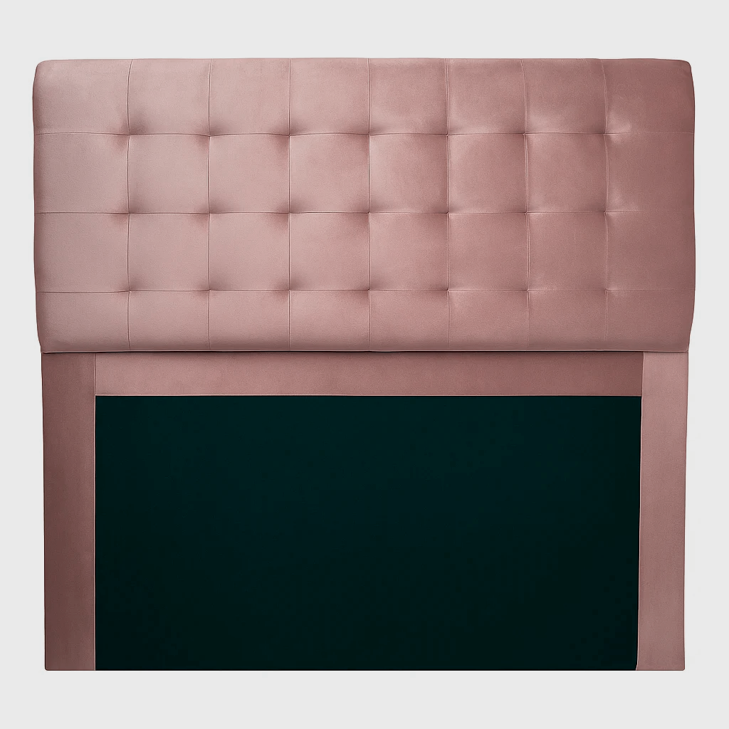  Cabeceira Casal Parede 140 Cm Marrom