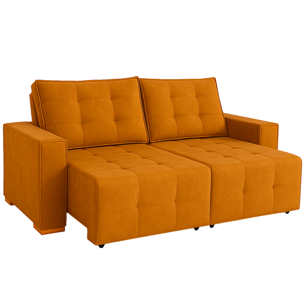 Estofado Design Denver Retrátil e Reclinável 2.20m G07