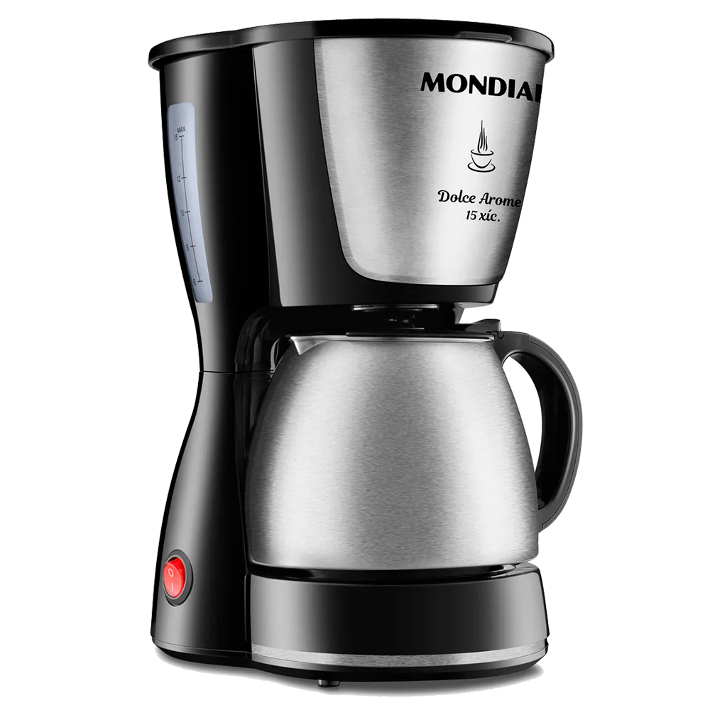 Cafeteira Elétrica Dolce Arome C-34JI 15 Xícaras Cor Preto Mondial