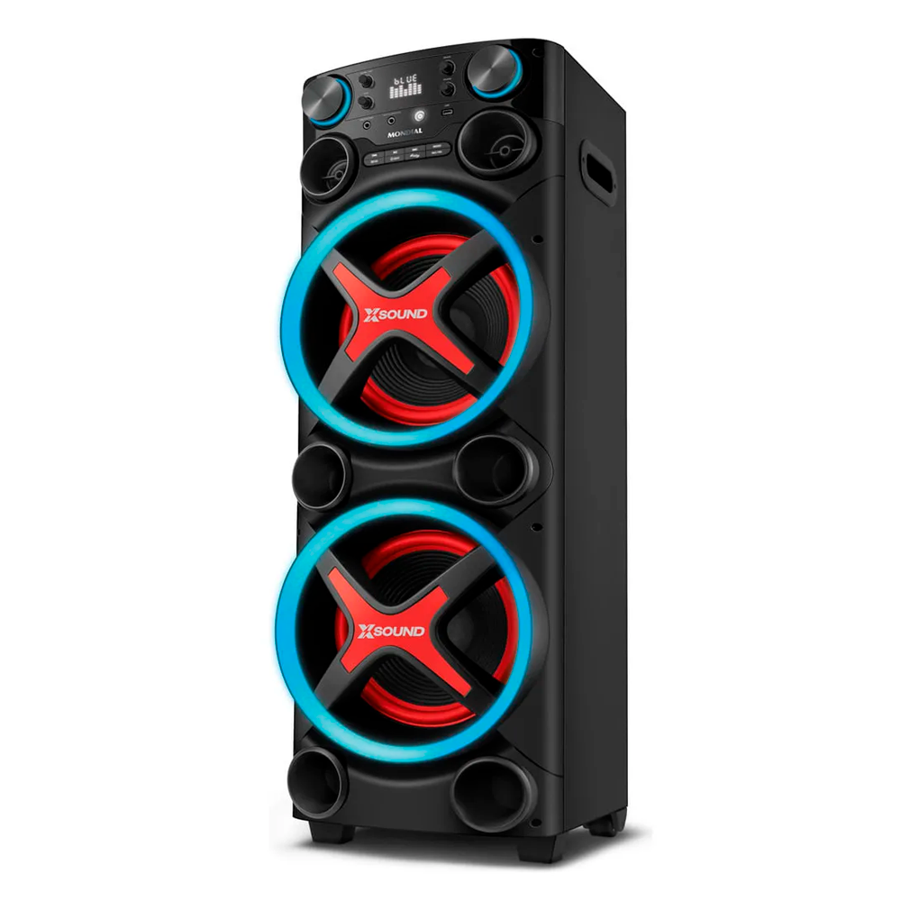 Caixa Amplificada Mondial TM-2200 2200W de Potência