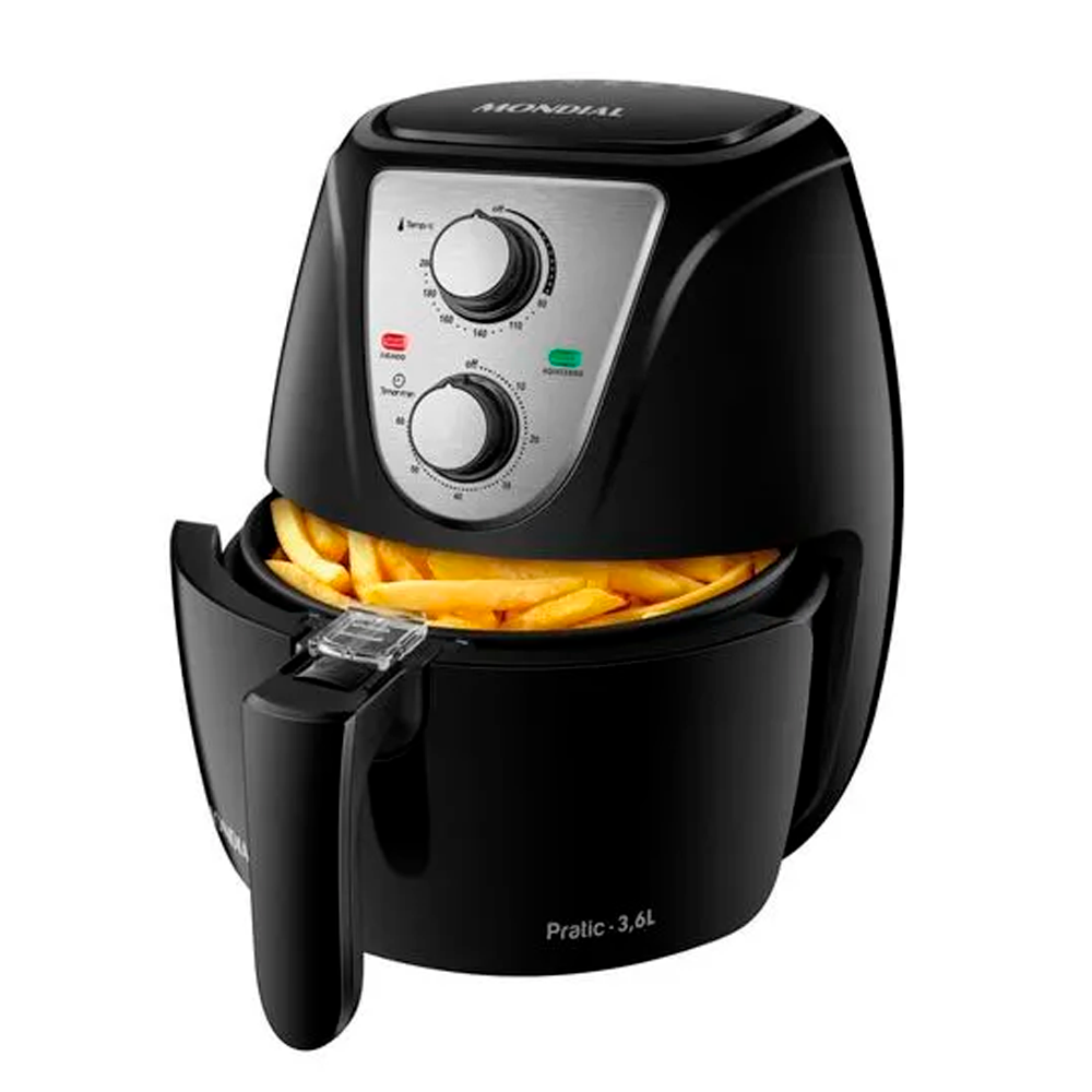 Fritadeira Air Fryer Mondial 3,6 Litros 1500W AF36BI