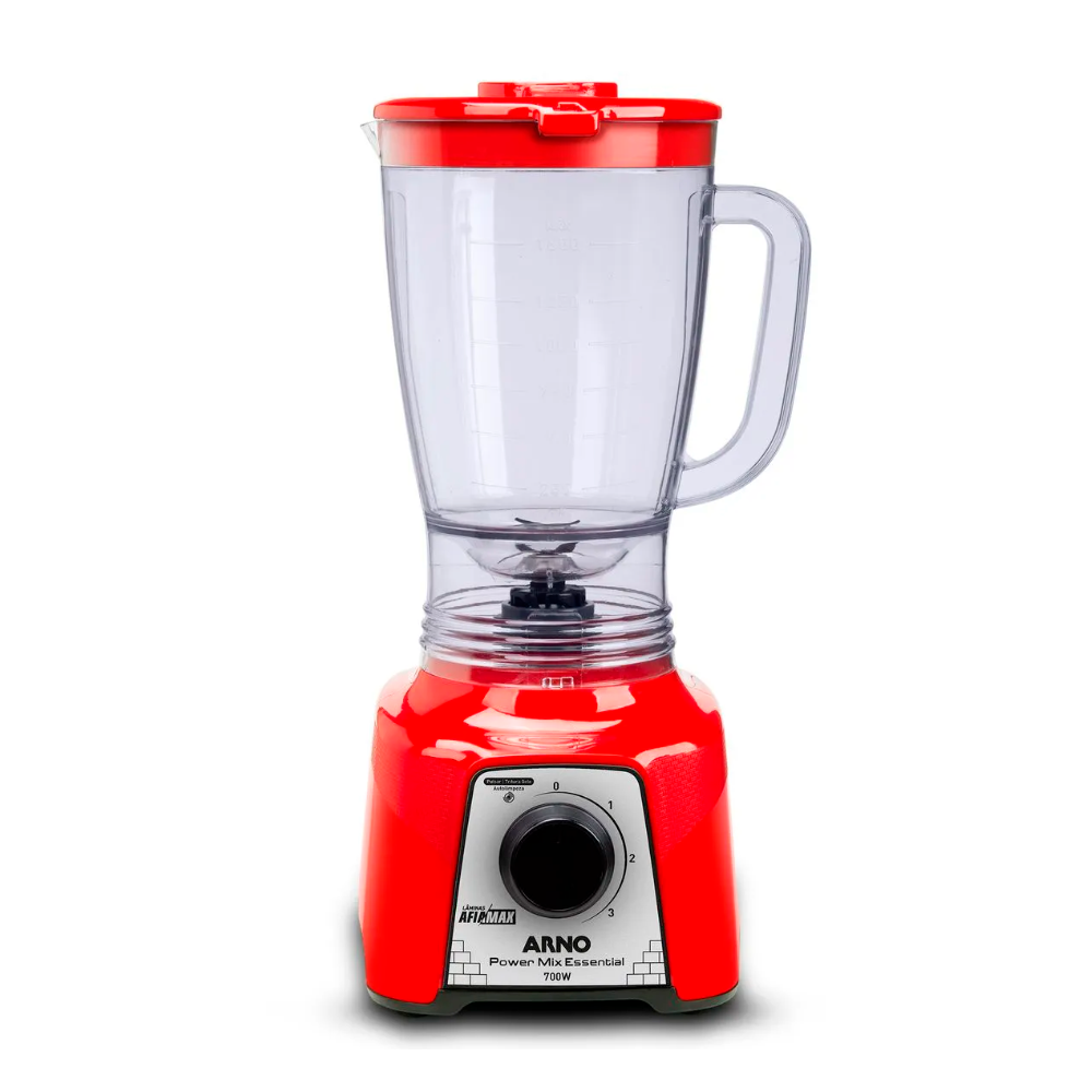 Liquidificador Arno Power Mix Essential Vermelho LQ18 220V