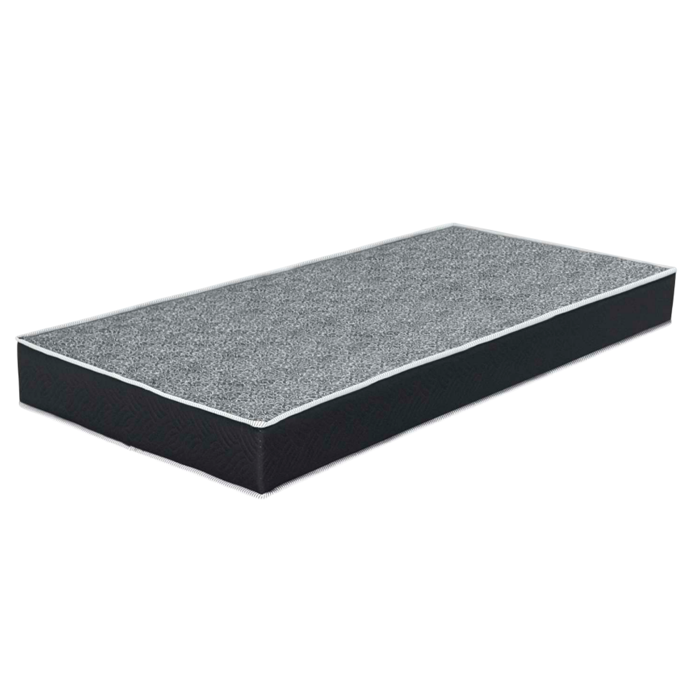 Colchão de Solteiro J Confort Bordado D33 88x188x20cm Black