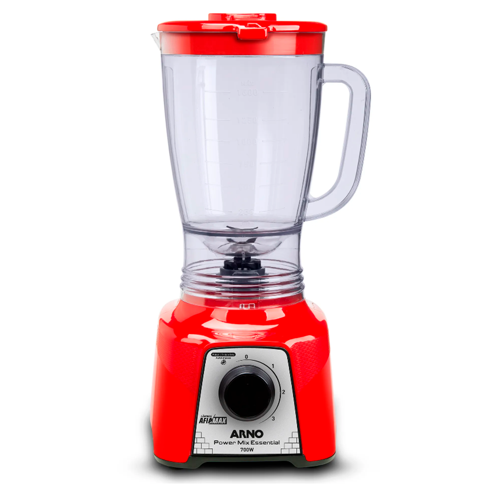 Liquidificador Arno LQ18 3 Velocidades 700W Vermelho - 220V