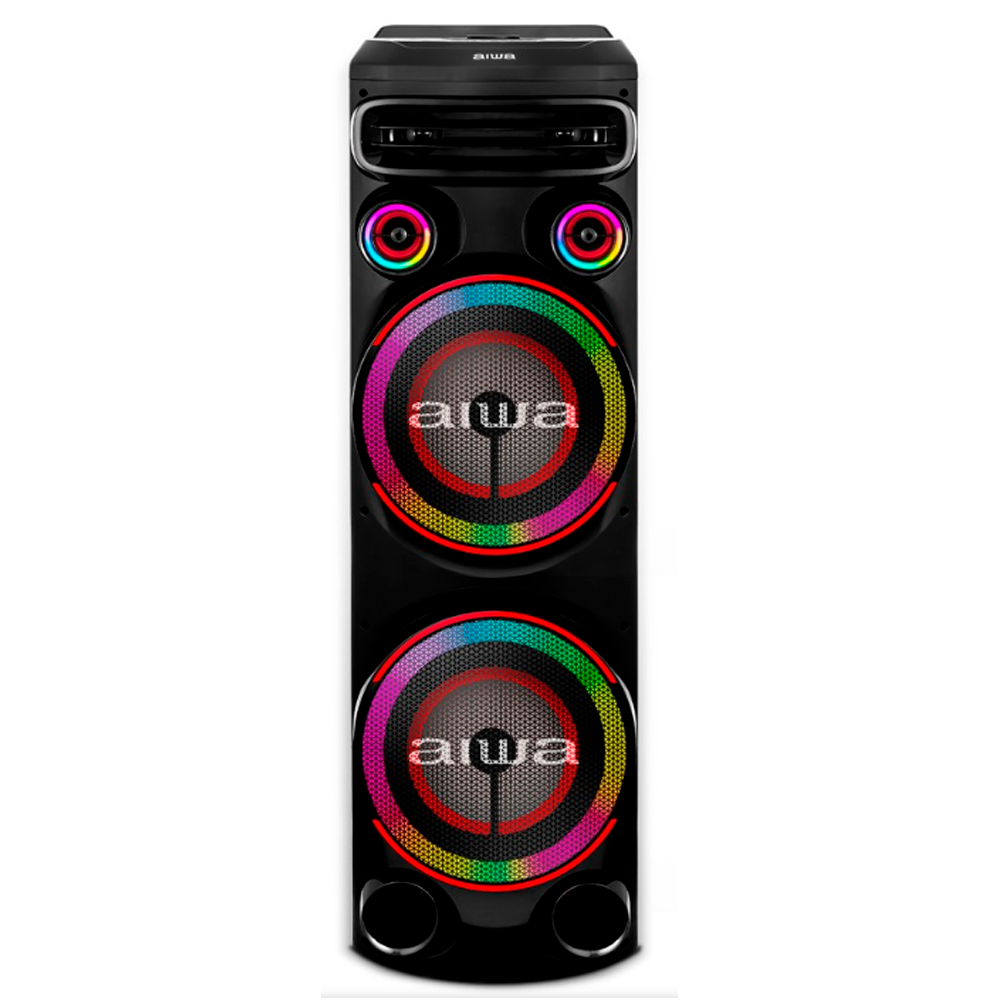 Caixa de Som Amplificada T2W-02 MBIV Bluetooth 2300 Watts Preto - Aiwa