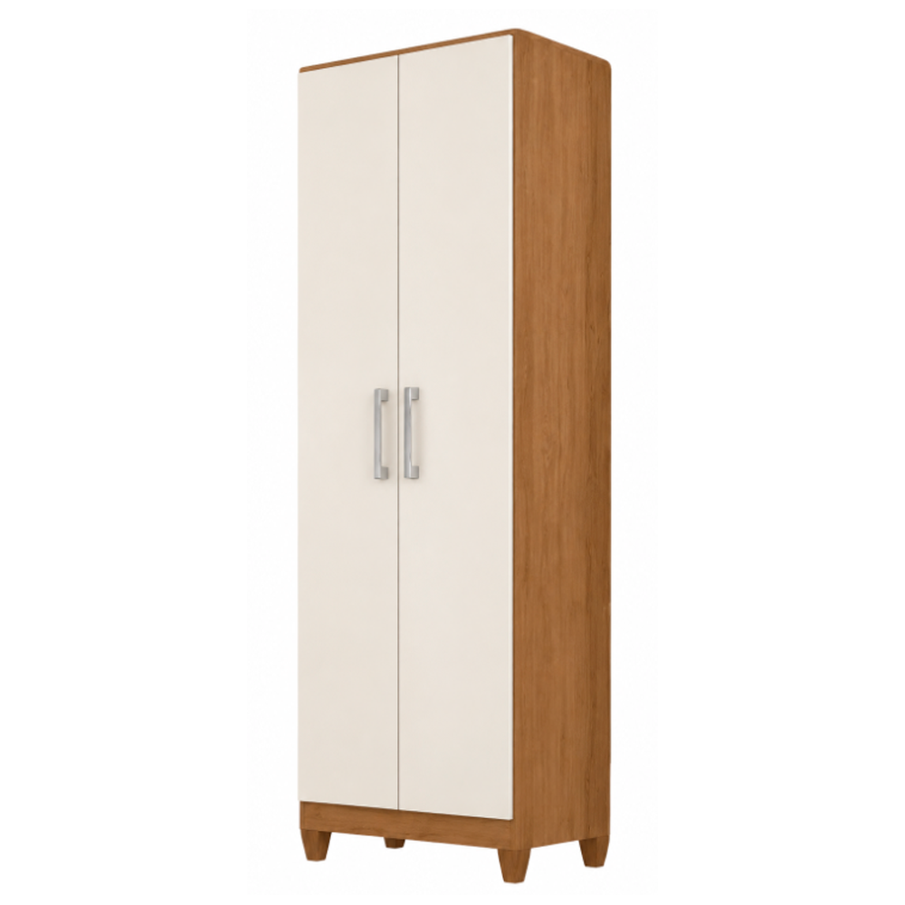 Armário Multiuso New Iris Moval 2 Portas e 4 Prateleiras