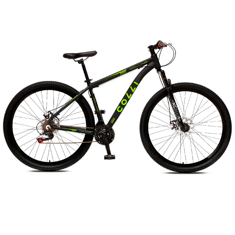 Bicicleta Colli Bike Collina Aro 29 com Freio a Disco e Câmbio Traseiro Shimano 21 Marchas