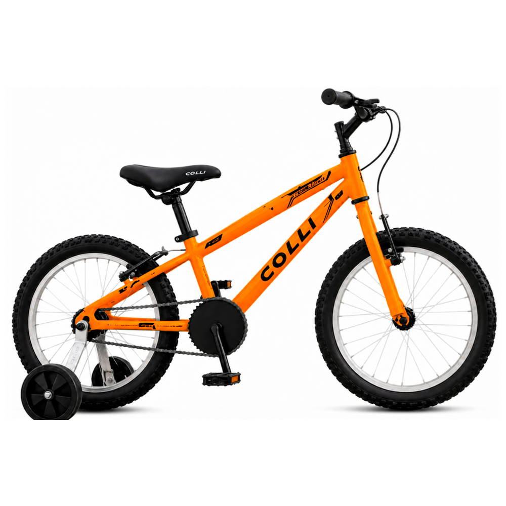 Bicicleta Infantil Colli Rocket Aro 16 Laranja